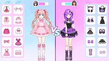 Anime Dress Up — online casual game on Gsydeibc