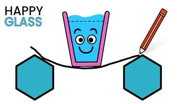 Happy Glass — online puzzle game on Gsydeibc