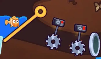 Rescue The Fish — online puzzle game on Gsydeibc