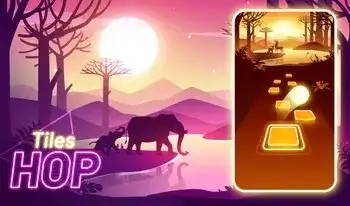 Tiles Hop — online casual game on Gsydeibc